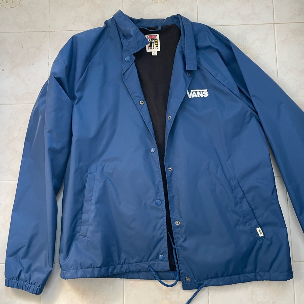 Vans blue jacket